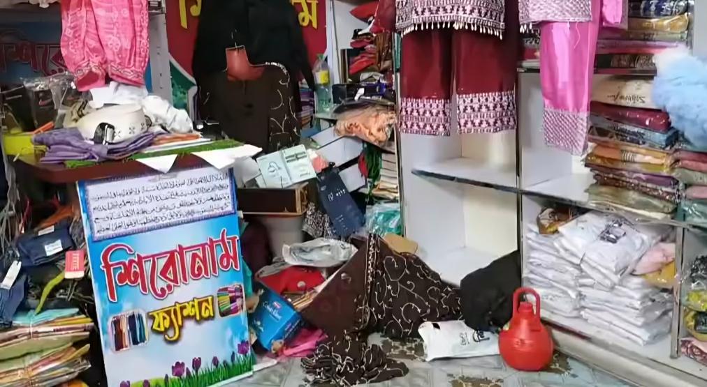 কমলনগরে দোকানে চুরি, ক্ষতি প্রায় ২৬ লাখ